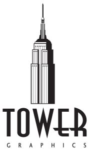 black stacked logo